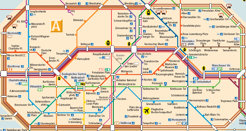 Viajar barato a Berlín usando el transporte público 